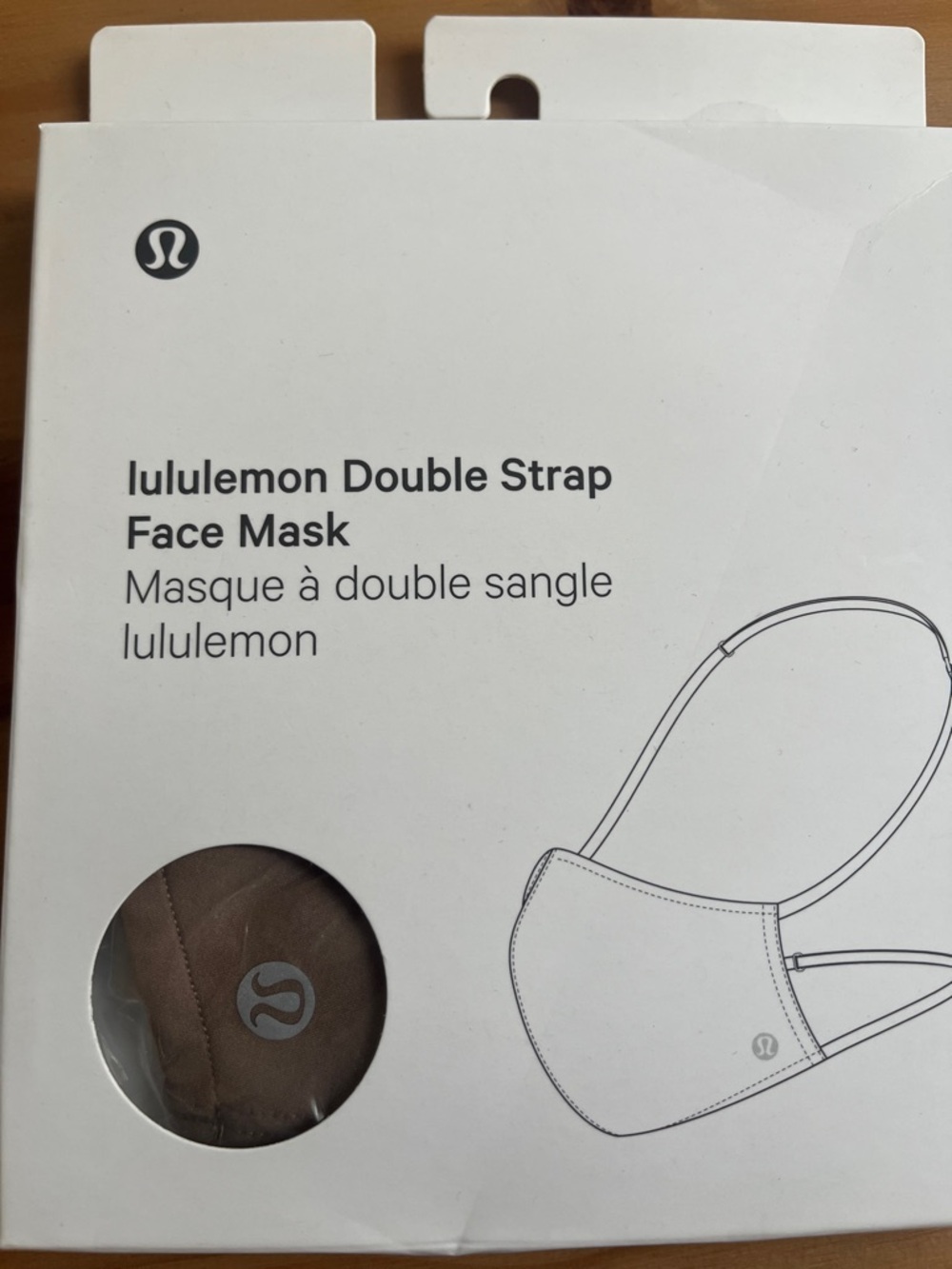 lululemon athletica Double Strap Face Mask - Brown